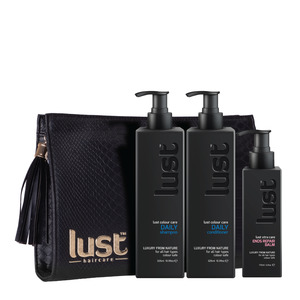 Shampoo Conditioner: Lust Daily & Ends Repair Trio Gift Pack
