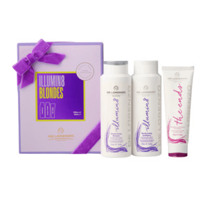 Shampoo Conditioner: De Lorenzo Illumin8 S & C + Ends Trio Gift Pack
