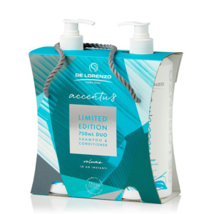 Shampoo Conditioner: De Lorenzo Instant Accentu8 750ml Duo Pack