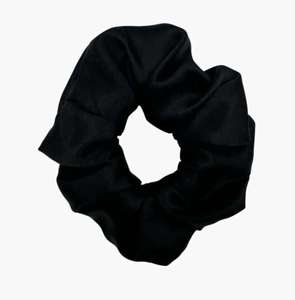 Products: Splash Happy Silk Scrunchie Regular – Black HairOnline