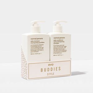 Dandruff Scalp Care: Evo Buddies 500ml DAILY Normal Persons Duo