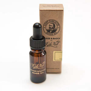 Captain Fawcett: Captain Fawcett Ricki Hall Booze & Baccy Beard Oil TRAVEL 10ml