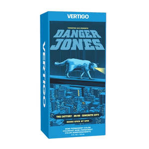 Danger Jones Semi Permanent Hair Colour - VERTIGO (Neon Blue) 118ml