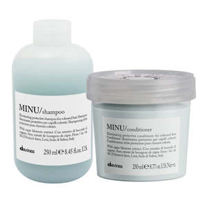 Davines: Davines Minu Shampoo & Conditioner Bundle