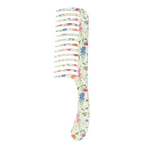 Denman D28 Deluxe Floral Fantasies Wide Tooth Detangle Comb