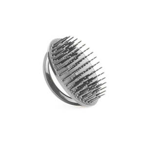 Denman D6 Be-Bop Detangler Silver Brush
