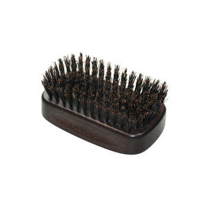 Denman Jack Dean Gentlemans Military Brush - Italian Dark Beechwood