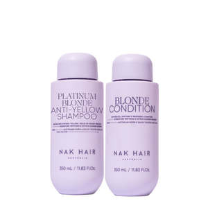 Nak Hair: NAK Hair PLATINUM BLONDE 350ml Bundle