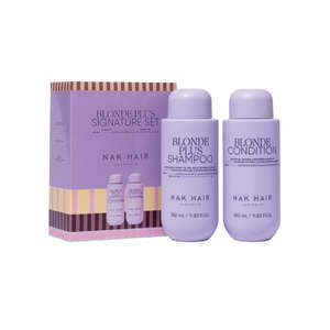 NAK Hair BLONDE PLUS 350ml Duo Gift Pack