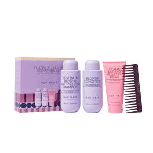 NAK Hair PLATINUM BLONDE Trio Gift Pack