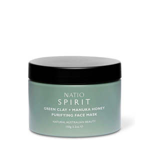Natio: Natio Spirit Green Clay + Manuka Honey Purifying Face Mask 150g