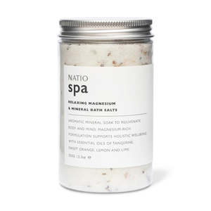 Natio: Natio Spa Relaxing Magnesium & Mineral Bath Salts 350g