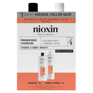 Nioxin: Nioxin System 4 Shampoo & Conditioner 1L Duo