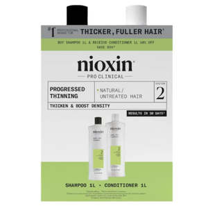 Nioxin: Nioxin System 2 Shampoo & Conditioner 1L Duo