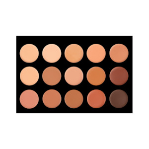 Crown Pro: Crown 15 Colour Creme Foundation Contour Palette