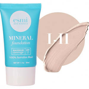 Esmi Skin Minerals: esmi Mineral Foundation Shade I-II