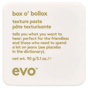 Gel Pomade Wax: Evo Box O'Bollox Texture Paste