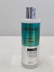 Shampoo Conditioner: Nioxin Age Defense Shampoo 240ml