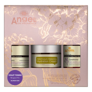 Angel En Provence: Angel Violet tone Christmas pack with helichrysum hydration cream