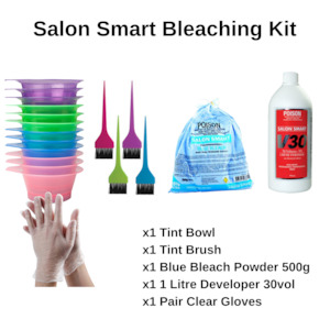 Salon Smart 30Vol (9%) Blue Bleach Kit