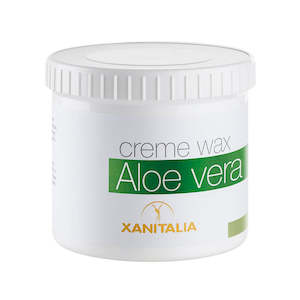 Accessories: Xanitalia Creme Wax Green 450ml