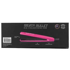 Silver Bullet Mini Hair Straightener - Pink