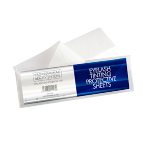 Eyelash Brow Tint: Professional Beauty Systems Eyelash Tinting Protective Sheets 96pk