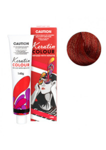Brands: Keratin Colour 6.64 Dark Red Copper 140g