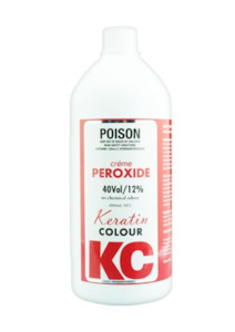 Brands: Keratin Colour 40 Vol (12%) Peroxide 1L