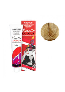 Home Hair Colour: Keratin Colour 9.33 Very Light Deep Golden Blonde 140g