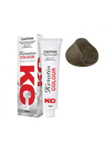 Home Hair Colour: Keratin Colour 9.1 Very Light Ash Blonde 140g