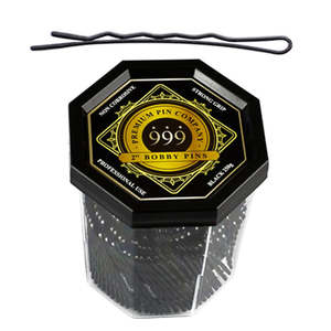 Premium Pin Company 999 2" Bobby Pins Black