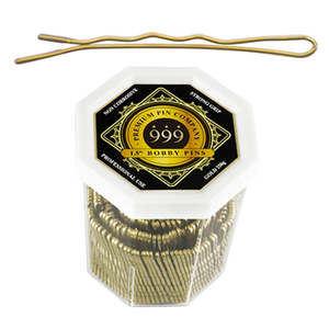 Premium Pin Company 999: Premium Pin Company 999 1.5" Bobby Pins Gold