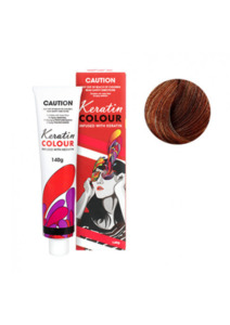 Keratin Colour 8.35 Light Golden Mahogany Blonde 140g