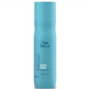 Oily Hair: Wella Invigo Aqua Pure Shampoo