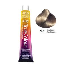 Hi Lift True Colour: Hi Lift True Colour 9.1 Very Light Ash Blonde 100g