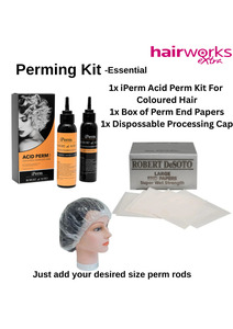 iPerm Acid for Coloured/Damaged Hair Perm Kit - Essential