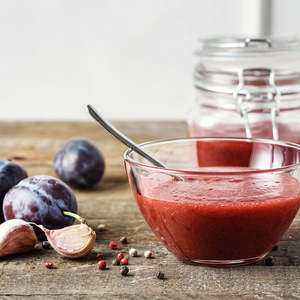 Recipes: Roasted Plum Sauce