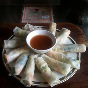 Recipes: Avocado Rice Paper Rolls with a Ginger Dipping Sauce