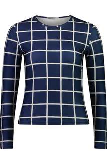 Long Sleeved Rash Top - Navy Saros