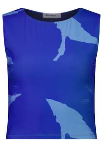 Sleeveless Rash Top - Blue Astrid
