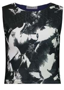 Sleeveless Swim Top: Sleeveless Rash Top - Selene