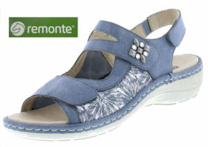 Remonte – D7647-16 – Dinora – Blue Women’s Sandals Halliwell Shoes