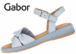 Products: Gabor – 734.36 – Gini – Pale Blue Women’s Sandals Halliwell Shoes