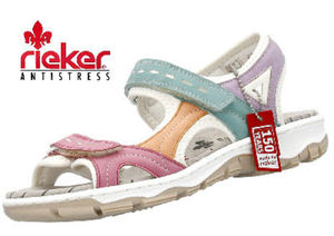 Products: Rieker – 6866-92 – Racer – Multi Women’s Sandals Halliwell Shoes