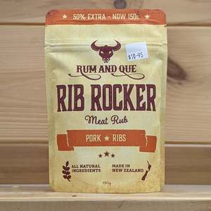 Rum And Que: Rum and Que 'Rib Rocker'
