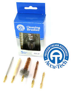 Accu-tech Cleaning Brush Kit 5 Piece: Select Caliber