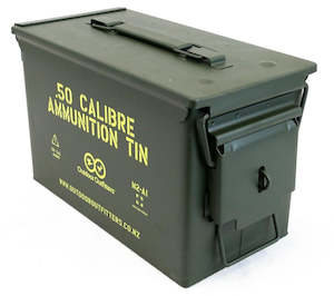 Outdoor Outfitters: Outdoor Outfitters 50Cal Ammunition Lockable Tin