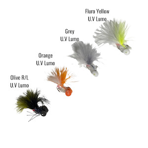 Pat Swift: Pat Swift Booby - UV Lumo #8 (1/2 DOZEN)