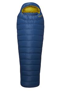 Rab: RAB Ascent Pro 600 Ink Left Zip Sleeping Bag